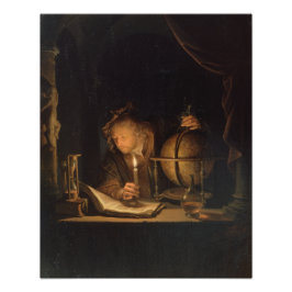 研究所の哲学者の錬金術師 フォトプリント           