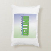 研究所統一された装飾用クッション アクセントクッション (裏面(縦))