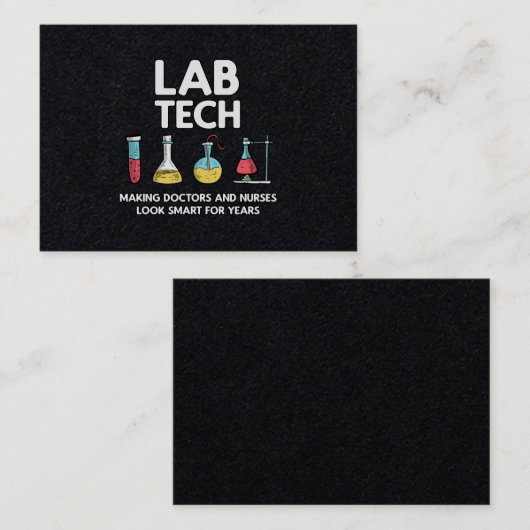 研究所 名刺 (正面/裏面)