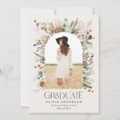 研究科アーチ1写真乾性植物学モダン科 案内状 (正面)