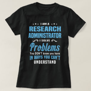 研究管理者 Tシャツ