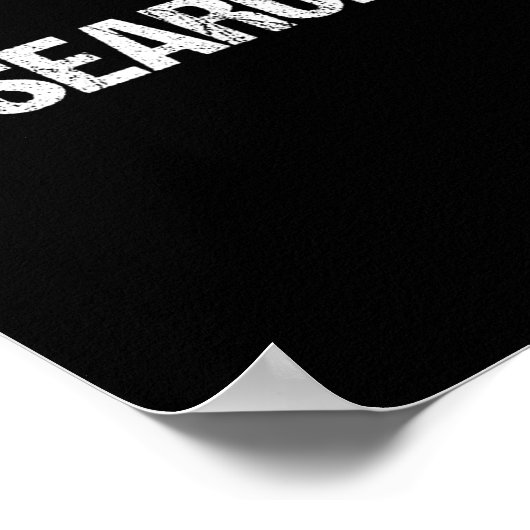 研究者のシンプル役職 ポスター (角)