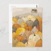 研究者は甘いカボチャ ポストカード (正面/裏面)