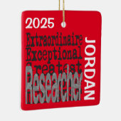 研究者並外カスタム者 セラミックオーナメント (右)