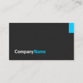 研究者 – Twill モダン Grid 名刺 (裏面)