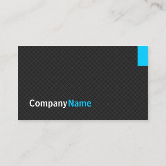 研究者 – Twill モダン Grid 名刺 (裏面)