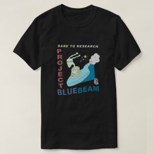 研究計画の青のビームへの挑戦 Tシャツ
