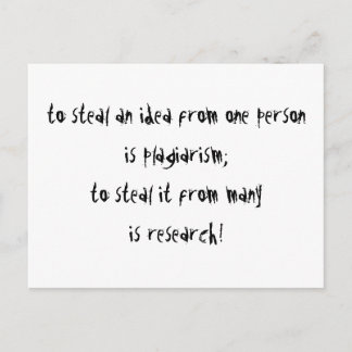 研究 ポストカード