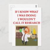 研究 ポストカード (正面/裏面)