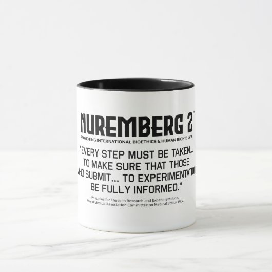 研究・実験の原則 マグカップ (中央)