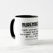 研究・実験の原則 マグカップ (正面左)