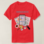 研究 Tシャツ (デザイン正面)