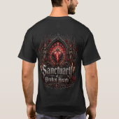 砕けた心の聖域 Tシャツ (裏面)