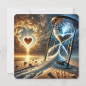 砕けた砂時計:信仰のメッセージ シーズンカード (正面)