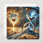 砕けた砂時計:信仰のメッセージ シーズンカード (正面/裏面)