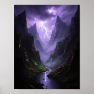 砕けた谷間 ポスター