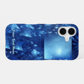 砕けた鏡 iPhone 16ケース (裏面横)