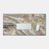 砕けカラフルた大理石 デスクマット (キーボード&マウス)