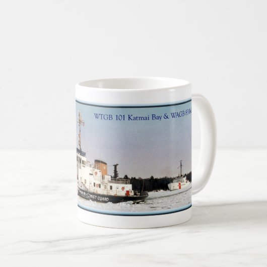 砕氷性の聖マリア川のマグカップ コーヒーマグカップ (正面右)