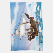 砕氷船 キッチンタオル (縦)