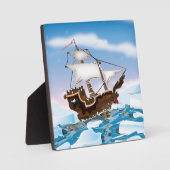 砕氷船 フォトプラーク (正面)