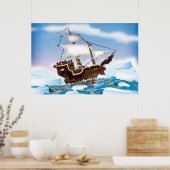 砕氷船 ポスター (キッチン)