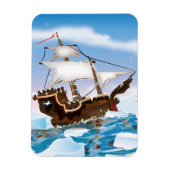 砕氷船 マグネット (縦)