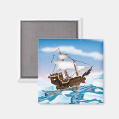 砕氷船 マグネット (正面/裏面)