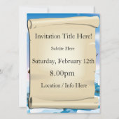 砕氷船 招待状 (裏面)