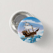 砕氷船 缶バッジ (正面&裏面)