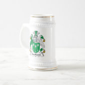砕石の家紋 ビールジョッキ (正面左)