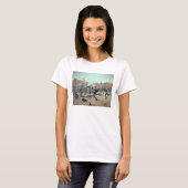 砦を守る：インディアンは米国騎兵を攻撃 Tシャツ (正面フル)