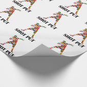 砲丸投げ ラッピングペーパー (角)