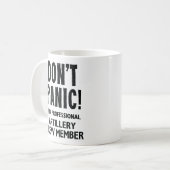 砲兵の乗組員 コーヒーマグカップ (正面左)