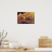 砲兵の役員,大砲の詳細 ポスター (キッチン)