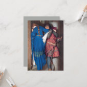 砲塔階段の会議(F.W.バートンによる) カード (正面/裏面インサイチュ)