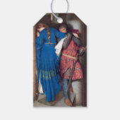 砲塔階段の会議(F.W.バートンによる) ギフトタグ (正面)