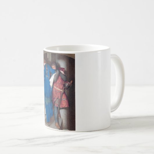 砲塔階段の会議(F.W.バートンによる) コーヒーマグカップ (正面右)