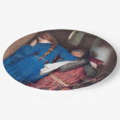 砲塔階段の会議（F.W.バートンによる） ペーパープレート (アングル)