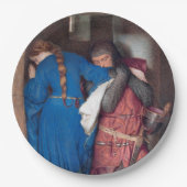 砲塔階段の会議(F.W.バートンによる) ペーパープレート (正面)