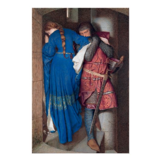 砲塔階段の会議(F.W.バートンによる) ポスター (正面)