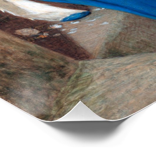 砲塔階段の会議（F.W.バートンによる） ポスター (コーナー)