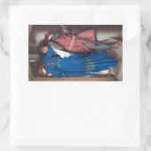 砲塔階段の会議(F.W.バートンによる) 長方形シール (バッグ)