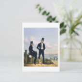 砲手、船頭と大工、プレート11から ポストカード (スタンド正面)