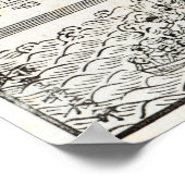 砲船退フランスの動 ポスター (角)