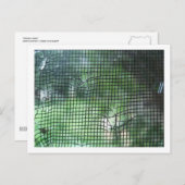 破れたウィンドウの画面 ポストカード (正面/裏面)