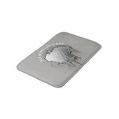 破れたゴルフボール浴用マット バスマット (アングル)