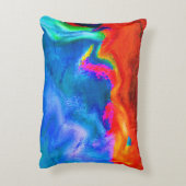 破れたサンセットアクセント枕 アクセントクッション (裏面(縦))