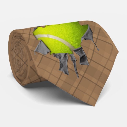 破れたテニスネックタイ ネクタイ (ロール)