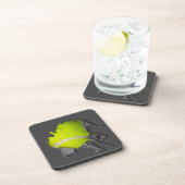 破れたテニス飲料用コースター コースター (右側)